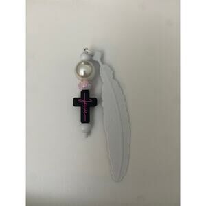 Feather Jesus bookmark